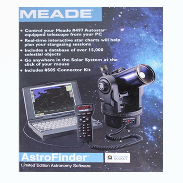 Meade 505 AstroFinder cable and software for  Meade ETX90,125 & LX90 (04512)